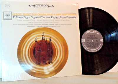 E.Power Briggs LP Heroic Music for Organ, Brass & Percussion, MS 6354, 1962