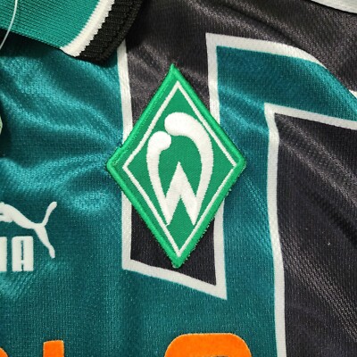 2000 Puma Werder Bremen Home Soccer Jersey Claudio Pizarro Men S