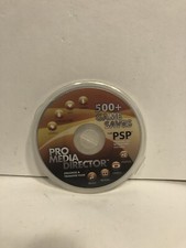 Pro Media Director 500 Game Save PC disc for Sony Playstation Portable PSP