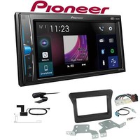 Pioneer Multimedia Autoradio Bluetooth Dab+ FüR Opel Movano B Ab 2010 In Schwarz