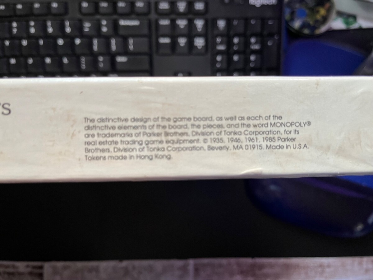 Sealed Monopoly Game NO. 0009 Never opened | eBay