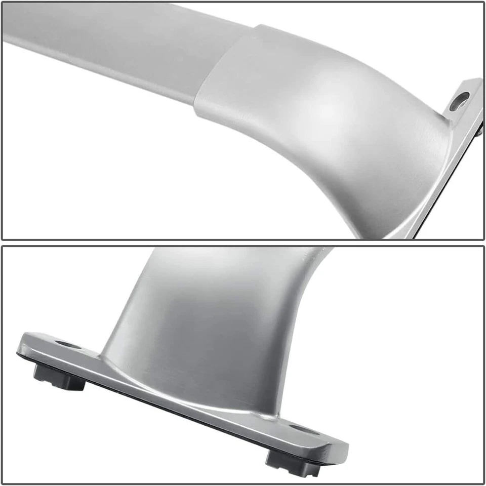 Barras transversales para portaequipajes de techo para Infiniti (2014-2021) QX60 y JX35 - Barras transversales plateadas Foto 4 de 4