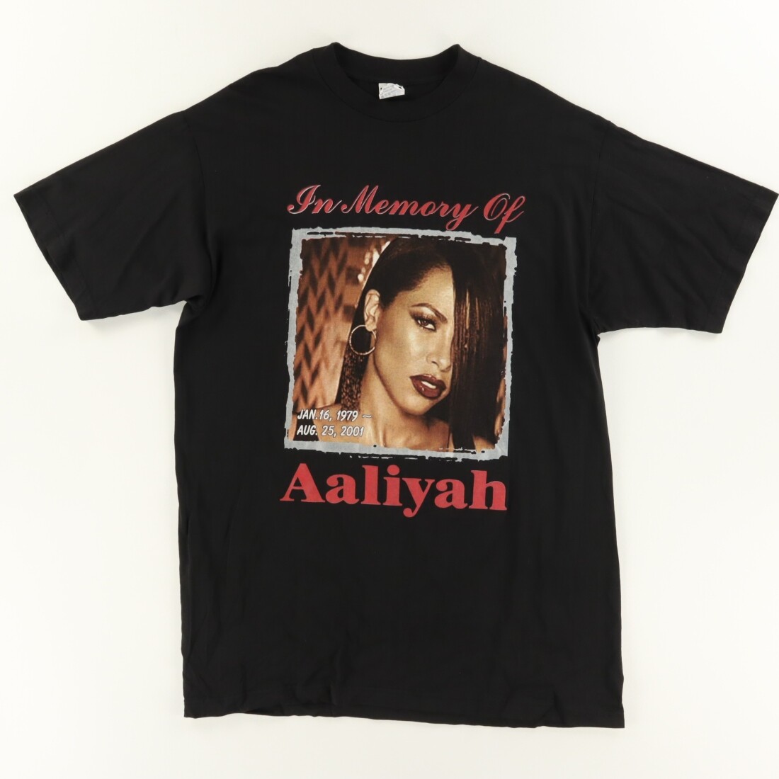 Aaliyah Back and Forth Tシャツ Lサイズ ブラック AALIYAH「BACK & FORTH」L – Cloakedinblack