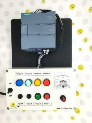 Siemens S7 1200 PLC Trainer, ANALOG, Software, Ethernet, TIA Portal V21 Basic