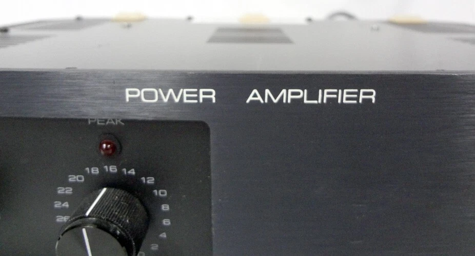 Amplificador Amplificador DJ Montaje en Rack Potencia Altec Lansing De Colección Modelo 1268 Foto 3 de 4