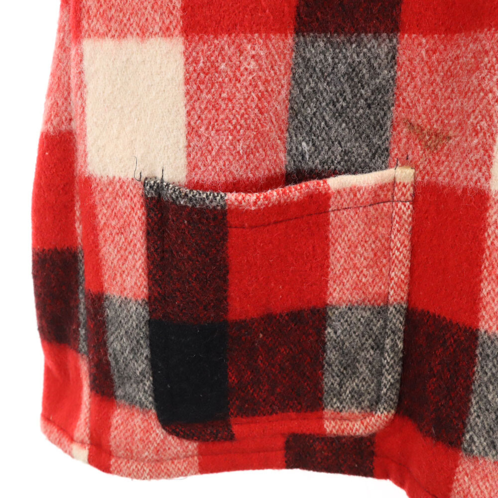 ジャケット・アウター 50s 60s Check pattern full zip jacket sportland 50s 60s vintage Gingham Check Pattern Zip jacket