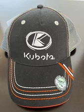 Kubota Choko Cotton & Mesh Strapback Baseball Cap Hat KB07-1227