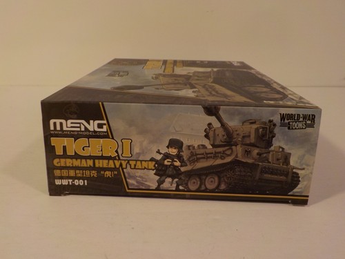 A622 MENG ROQOVAN GAME WORLD WAR TOONS GERMAN TANK TIGER 1 MODEL KIT - Picture 4 of 11