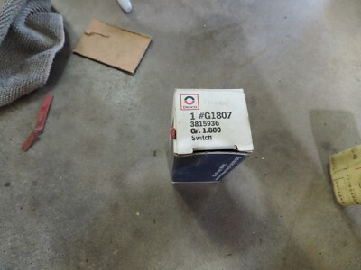 #ad Delco Oil Pressure Switch G1807 $10.00