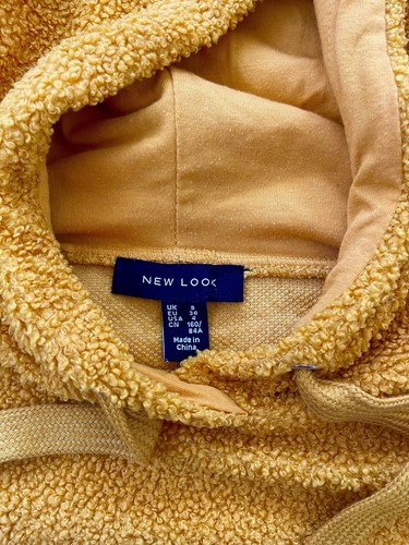 New Look Mustard Drawstring Hoodie - Picture 7 of 8