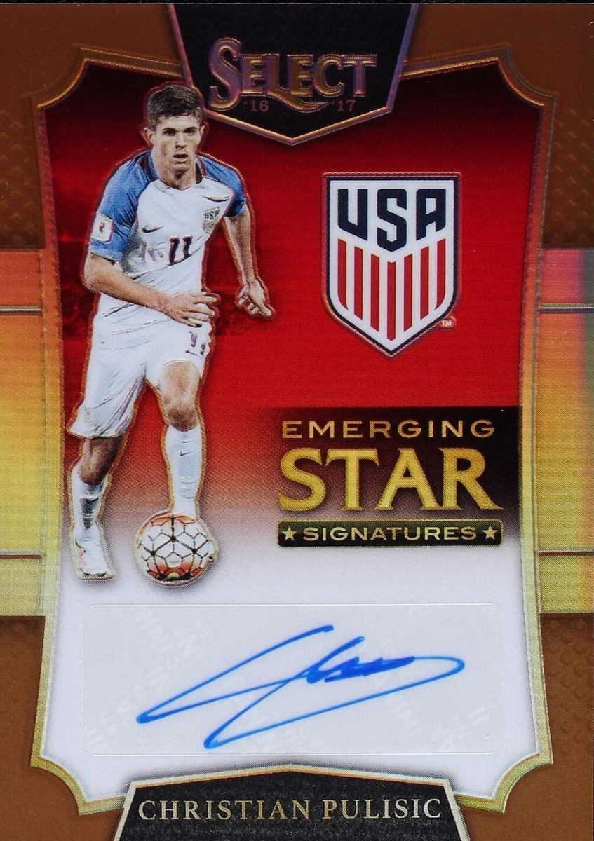 Panini Select - Christian Pulisic #ES-CP 2016-17 for sale | eBay