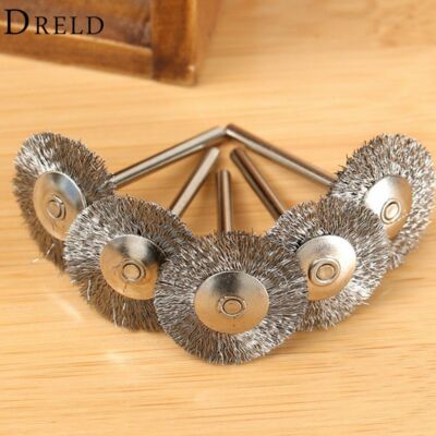 10pcs Steel Wire Brush dremel tools accessories rotary tool for mini drill tools