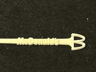 1 McDonald's Vintage McSpoon Coffee Stirrer Spoon, - Banned by