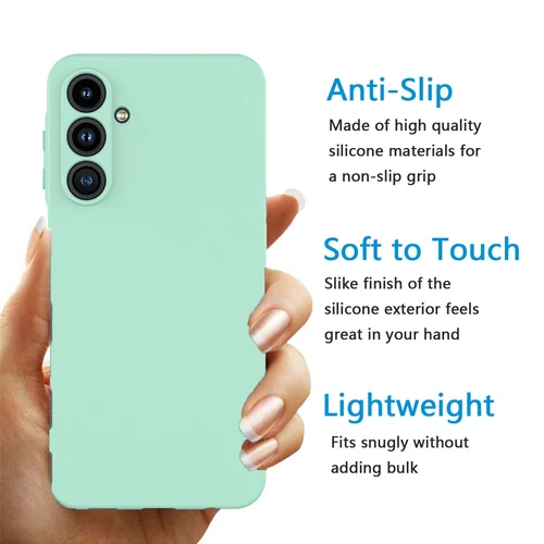 Für Samsung Galaxy A16 5G A15 A14 A13 Silikon Hülle Slim Cover + Displayschutz - Bild 35 von 41