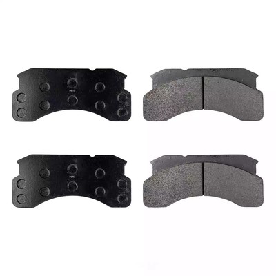 Disc Brake Pad Set-Front Z47-236 MD and Fleet Carbon-Fiber Semi-Met Brake Pads