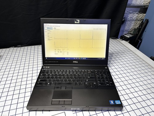 Dell Laptop Precision 15.6" Computer PC i7 M4700 8GB 256GB SSD Wifi Windows 11 - Picture 3 of 7
