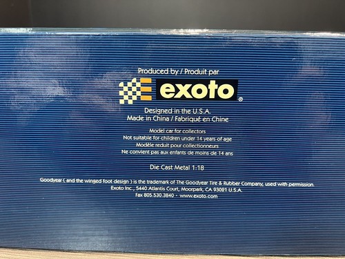 XRARE Ford GT40 MKII #5 Le Mans 24Hr R. Bucknam/ D. Hutcherson 1:18 Exoto MIB - Picture 21 of 24