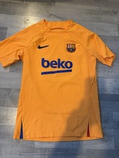Image of Nike Barcelona Adv Player Issue Nike Training Shirt Size Small