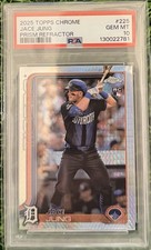 2025 Topps Chrome Jace Jung Prism Refractor RC Rookie PSA 10 Gem Mint