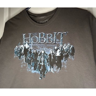 2012 ''The Hobbit Unexpected Journey'' Movie Promo T-Shirt Size Mens XXL No Flaws