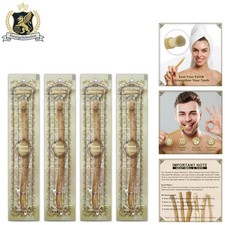 Traditional Sewak Miswak Toothbrushes - Eco-Conscious Dental Care Pack of 4