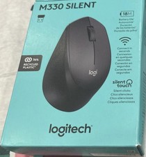 Logitech M330 SILENT Wireless Mouse, 2.4GHz U...