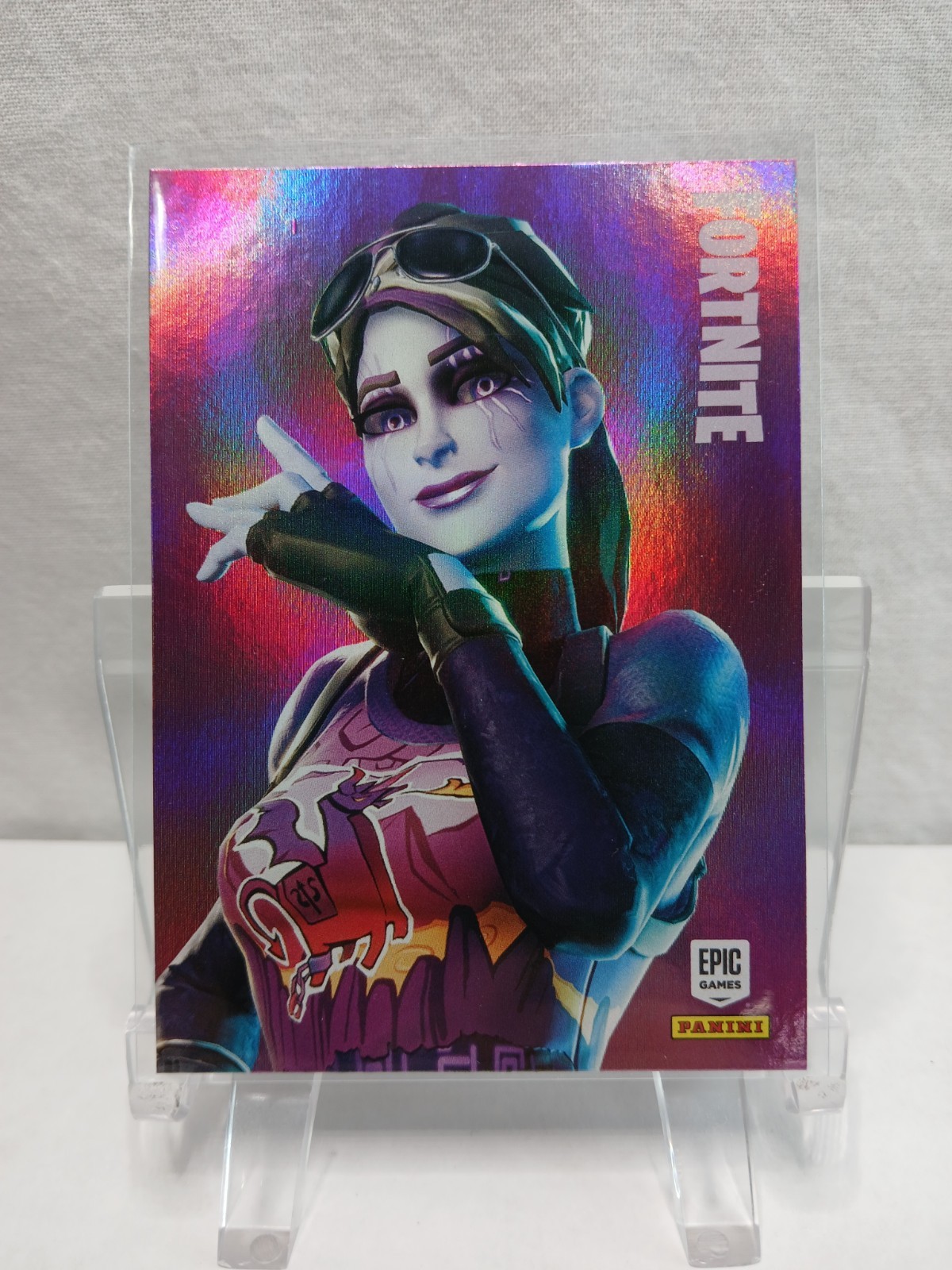 2019 Panini Fortnite Series 1 Holofoil Dark Bomber #166 USA PRINT Sku 2w97