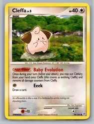 Cleffa 78/130 Diamond & Pearl Base Set Common