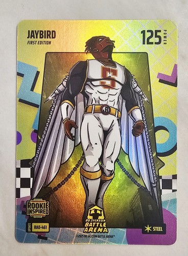 Jaybird Bo Jackson Battle Arena RAD-461 1st Edition Rookie Steel Jayden Daniels-