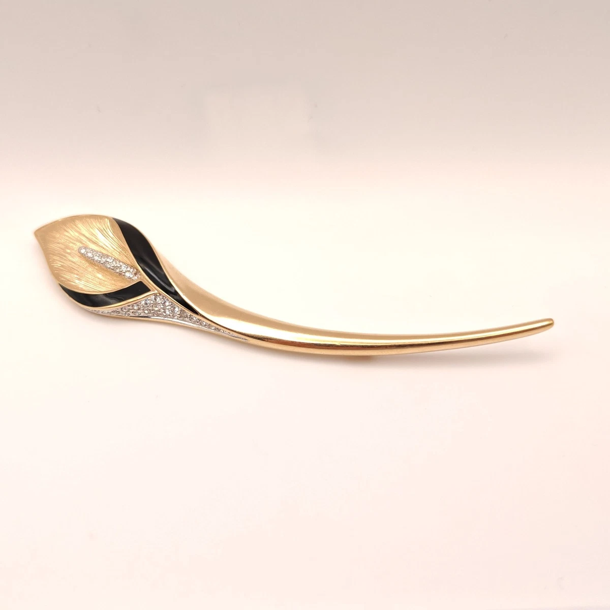 ⭐ Pierre Lang Brosche Anstecknadel Stecker Pin Anhänger Perle Stein Gold 052 ⭐
