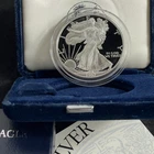 1997-P  Proof American Silver Eagle w/ COA & original US Mint packaging #0180