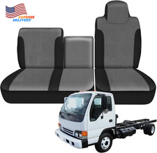 Truck Seat Cover Fits for 1995-2005 Isuzu NPR Front 40/60 Split Bench Seat Cover