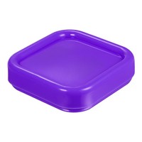 Magnetisches Nadelkissen Quadrat Magnet NäHstifthalter Aufbewahrungskoffer Lila