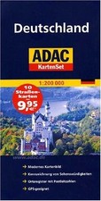 ADAC StraßenKartenSet Deutschland 01 - 10 | Buch | Zustand gut