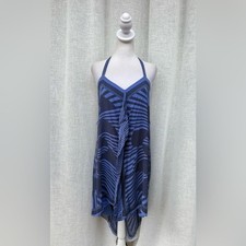 NWT Bcbgmaxazria EVAN Dress abstract print sleeveless handkerchief mini 