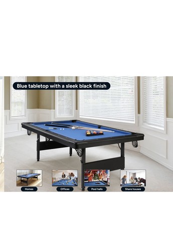 Foldable Pool Table 7ft Billiard Table With Folding Legs - Picture 5 of 7