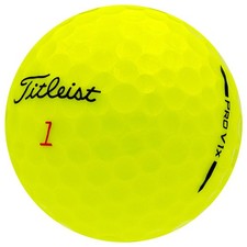 Titleist Pro V1x Yellow 2025 Golf Balls, Near Mint Quality, Used,12 Pack
