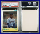 PSA 9 1989 Star Promo Yellow White Back #NNO Ken Griffey Jr. RC Seattle Mariners