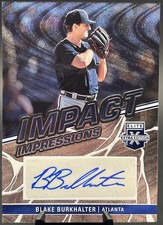 Blake Burkhalter 2023 Elite Extra Edition Impact Impressions Auto RC