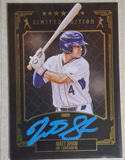 Onyx Authenticated 2024 Spring Signings Matt Shaw Cubs Auto Limited Ed #LEMASH