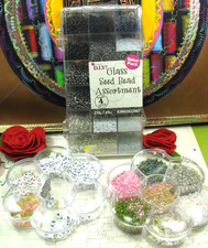 GLASS SEED BEADS Huge Grab BAG, In Storage boxes, DIY, Create Jewelry  Crafts 