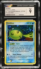 2004 Pokemon EX Team Rocket Returns Reverse Holo 27/109 Qwilfish CGC 9 on eBay