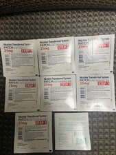112 Count Nicotine Patches 21mg Step 1 Transdermal Stop Smoking read details