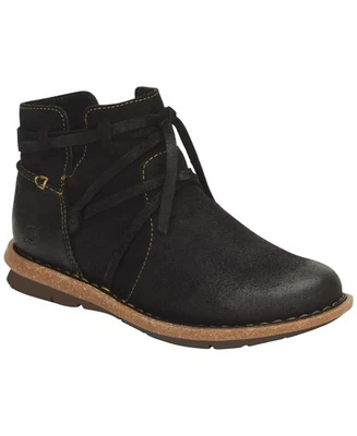 Born Women's Tarkiln Black Suede Bootie size 8/39 NEW $140 - Image 1 of 4