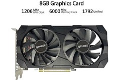 Radeon RX 560 XT 8GB GDDR5 Graphics Card,1792SP,128 Bits,DVI,HDMI,DP,Gaming Vide
