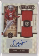 2022 Panini Legacy Futures Silver /199 Garrett Wilson #FD-GW Dual Patch Auto qf8