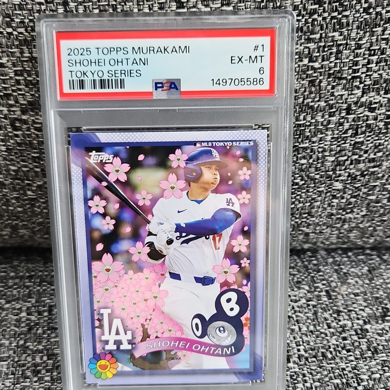 Topps 2025 Murakami MLB World Tour Tokyo Series Shohei Ohtani #1 PSA 6