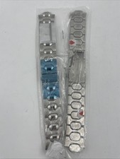 FOSSIL MENS STAINLESS BRACELET/BAND- 20mm- 22mm  12mm At Case-7  L- Brand New 