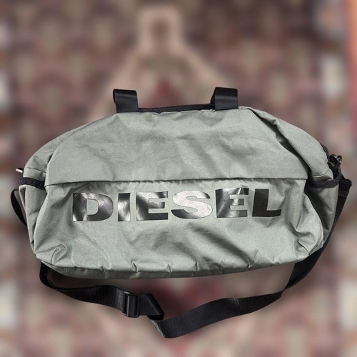 DIESEL Olive Boston Bag 2Way Lederausstattung Top Zustand