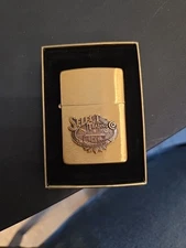 Vintage 1994 Select Trading Co Emblem Brass Zippo Lighter NEW